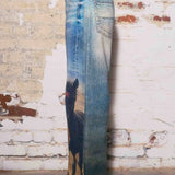 Run Free Horse Print Barrel Jeans - Bridle Up Hope Shop