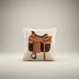 Saddle Hook Wool Pillow - Bridle Up Hope Shop