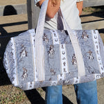 Saddle Up Quilted Duffle Bag - Bridle Up Hope Shop