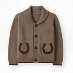 Saddlebrook Horseshoe Kids Cardigan - Bridle Up Hope Shop