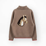 Saddlebrook Horseshoe Kids Cardigan - Bridle Up Hope Shop