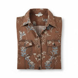 Sandwash Floral Shirt Faire - Back in the Saddle