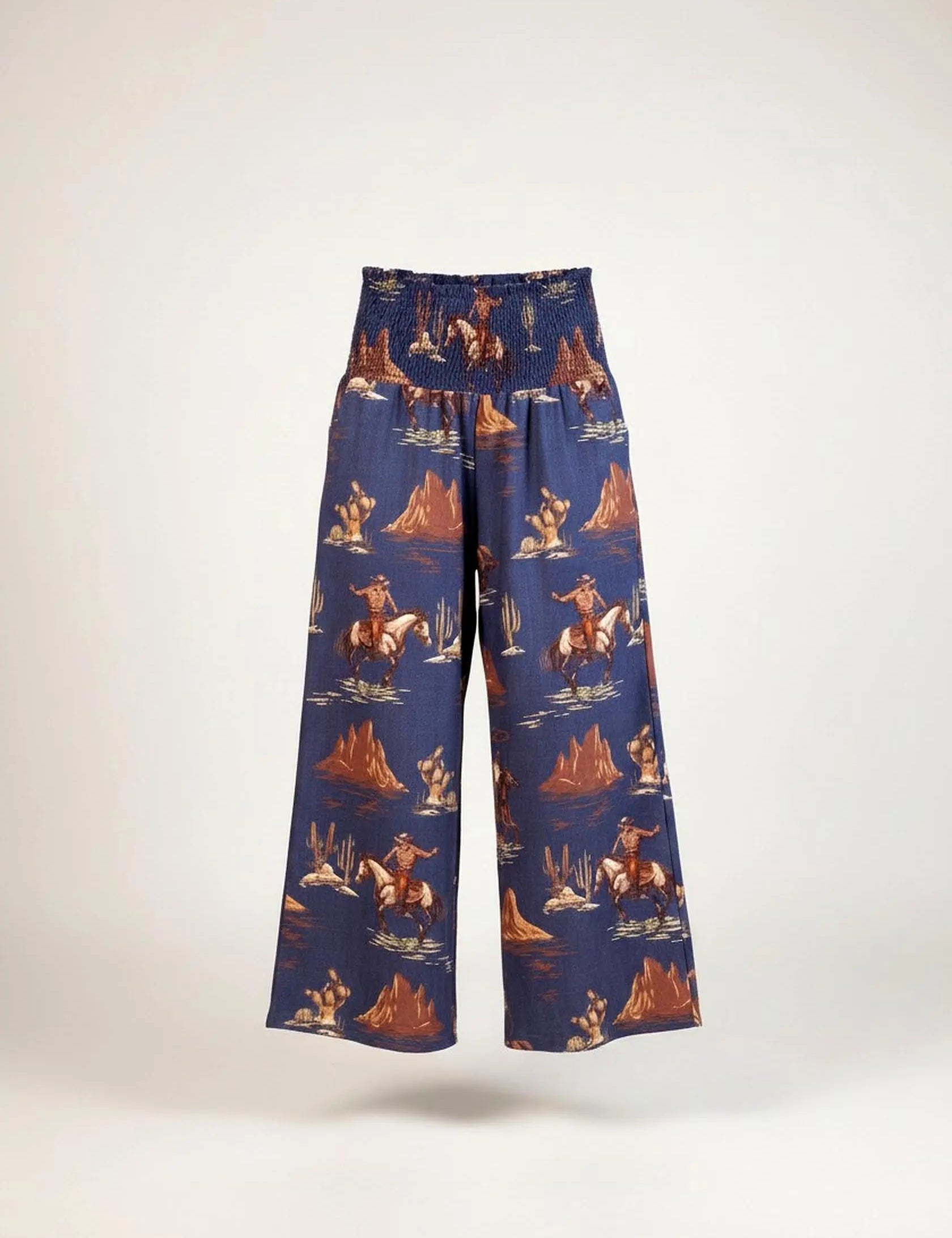 Western Cowboy Denim Pants Faire - Avery