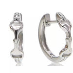 Snaffle Bit Hoop Earrings - Bridle Up Hope Shop