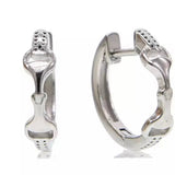 Snaffle Bit Hoop Earrings - Bridle Up Hope Shop