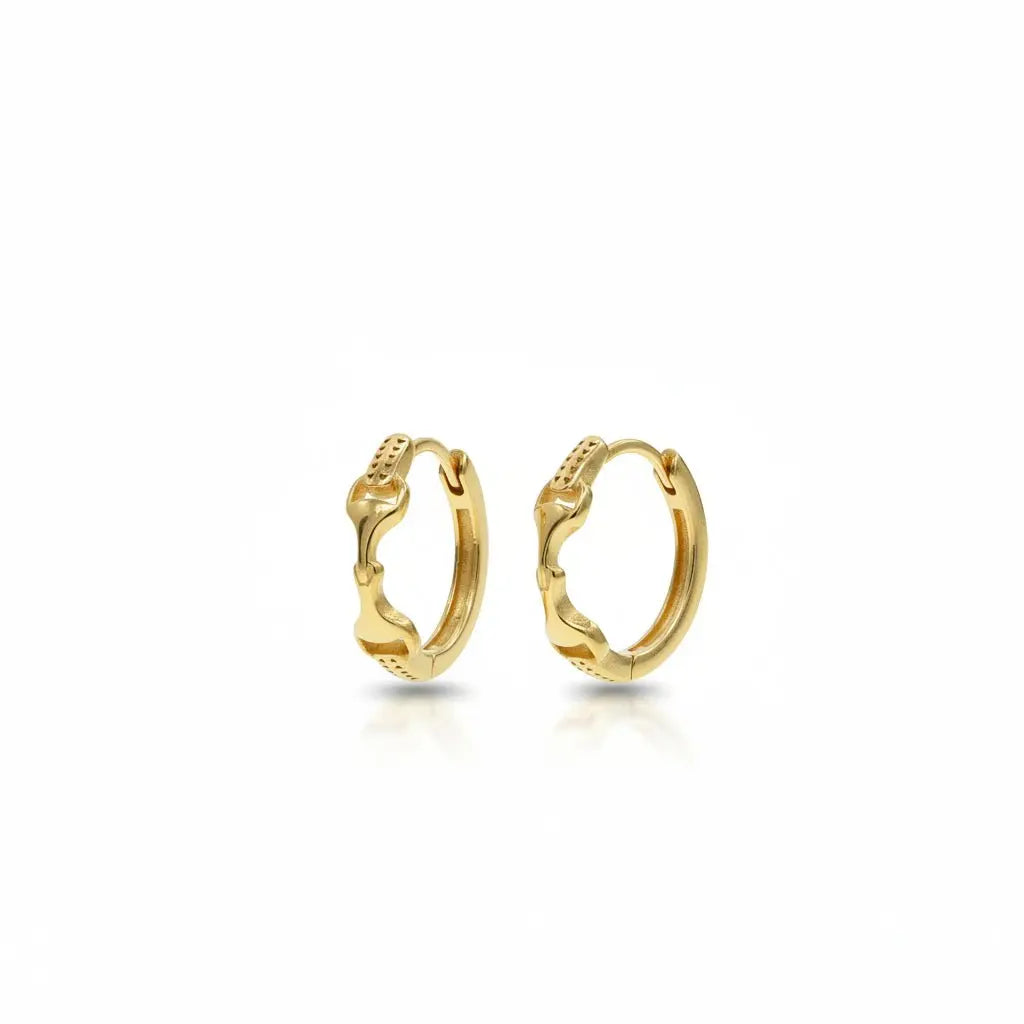 Snaffle Bit Hoop Earrings - Bridle Up Hope Shop