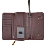 Snaffle Bit Leather Wallet - Bridle Up Hope Shop
