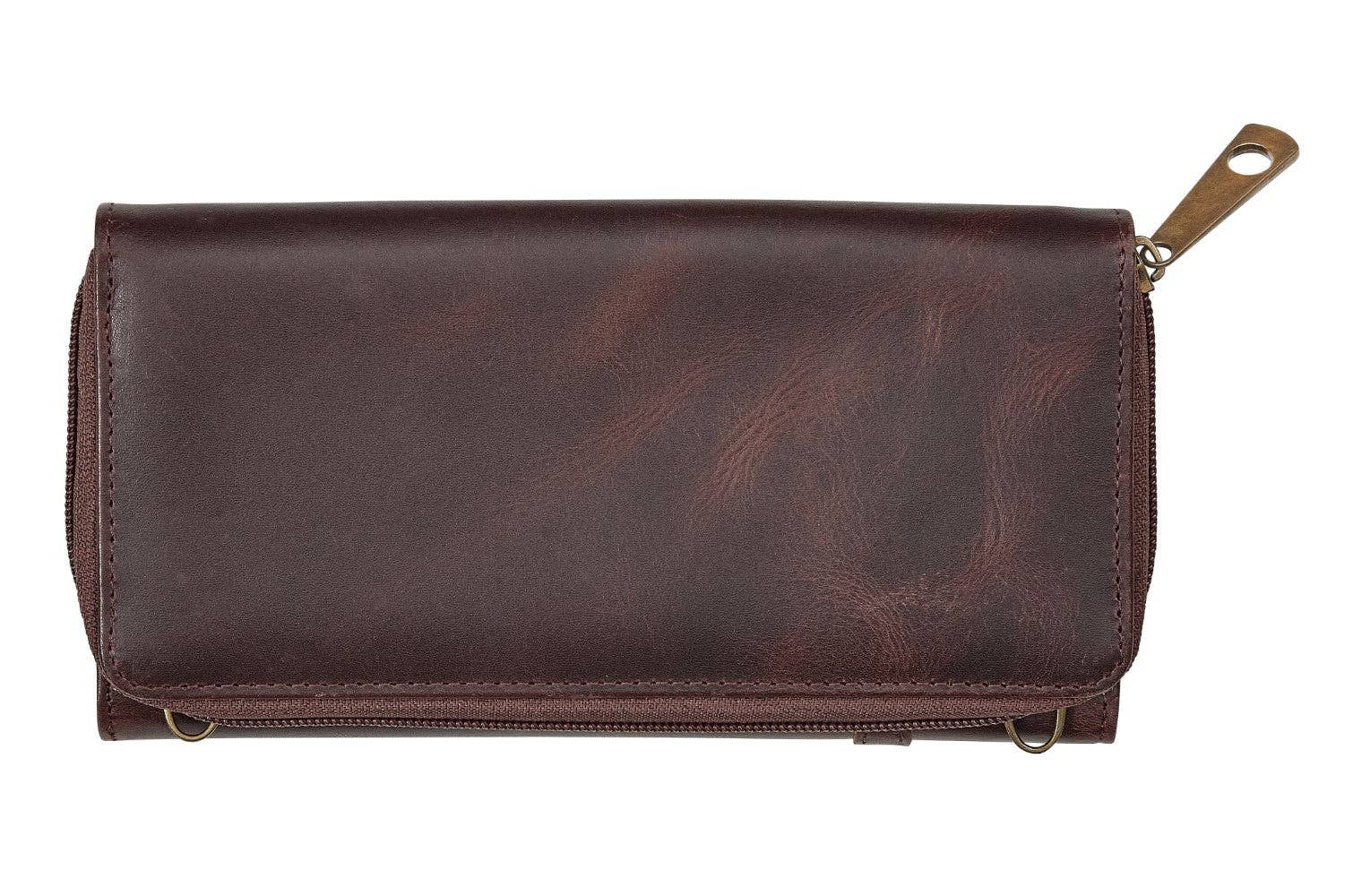 Snaffle Bit Leather Wallet - Bridle Up Hope Shop