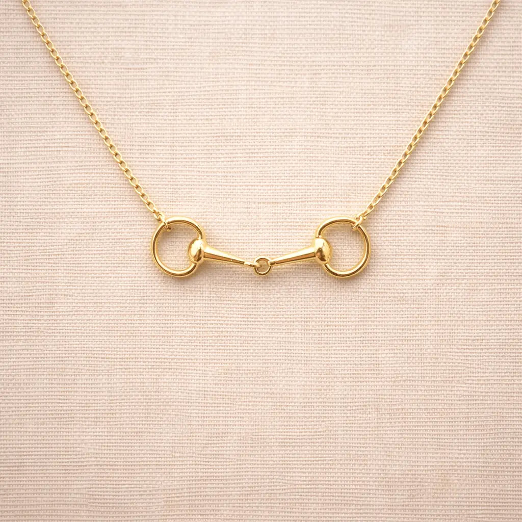 Snaffle Bit Necklace - Bridle Up Hope Shop