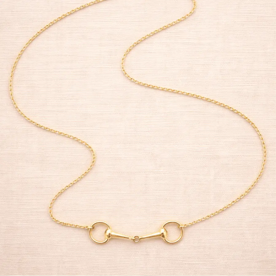 Snaffle Bit Necklace - Bridle Up Hope Shop