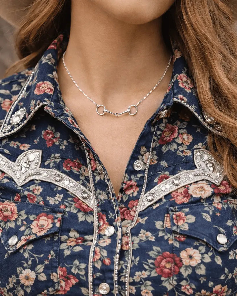 Snaffle Bit Necklace - Bridle Up Hope Shop