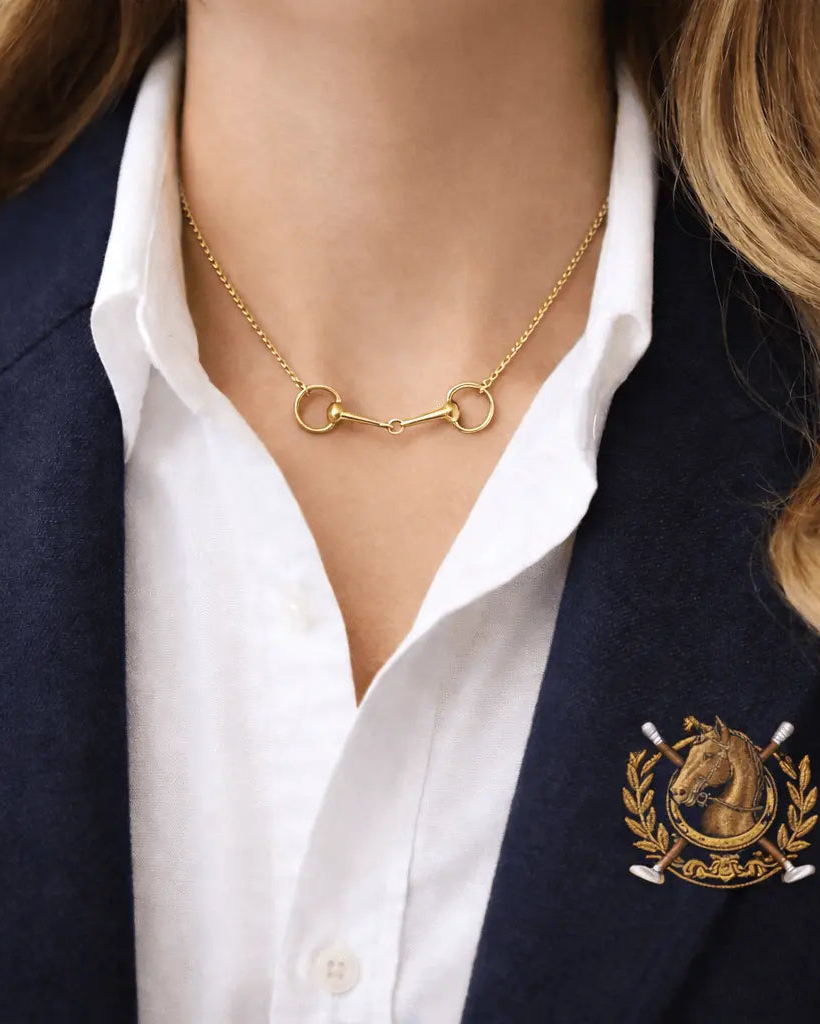 Snaffle Bit Necklace - Bridle Up Hope Shop