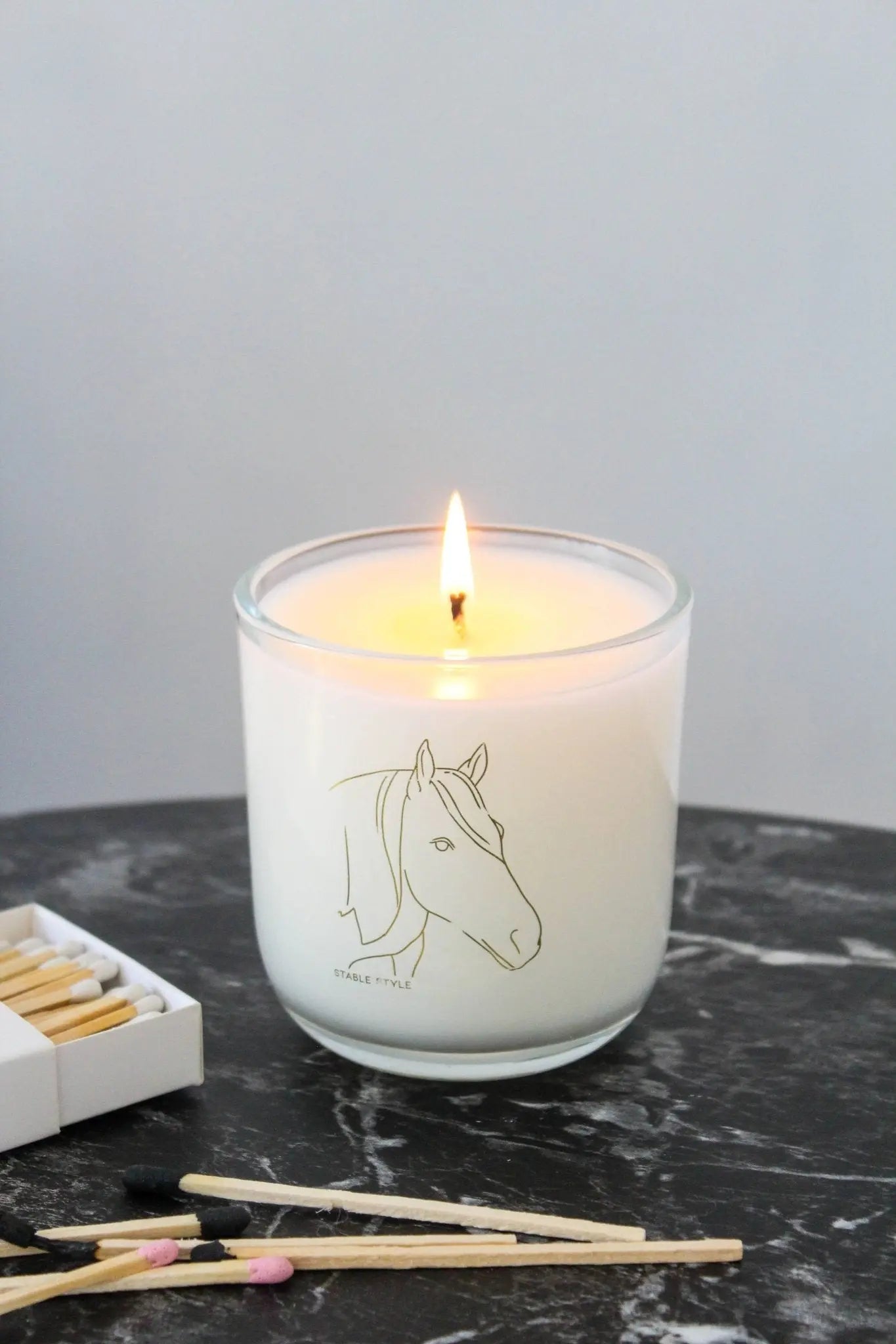 Spirit Horse Soy Wax Candle (10 oz) - Bridle Up Hope Shop