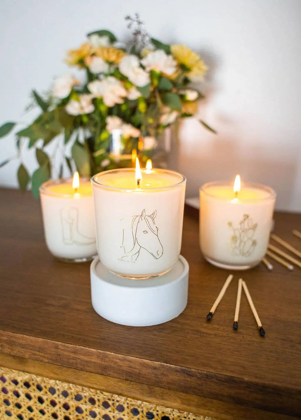 Spirit Horse Soy Wax Candle (10 oz) - Bridle Up Hope Shop