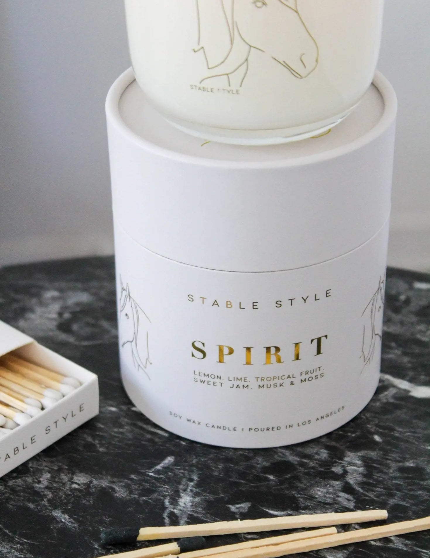 Spirit Horse Soy Wax Candle (10 oz) - Bridle Up Hope Shop