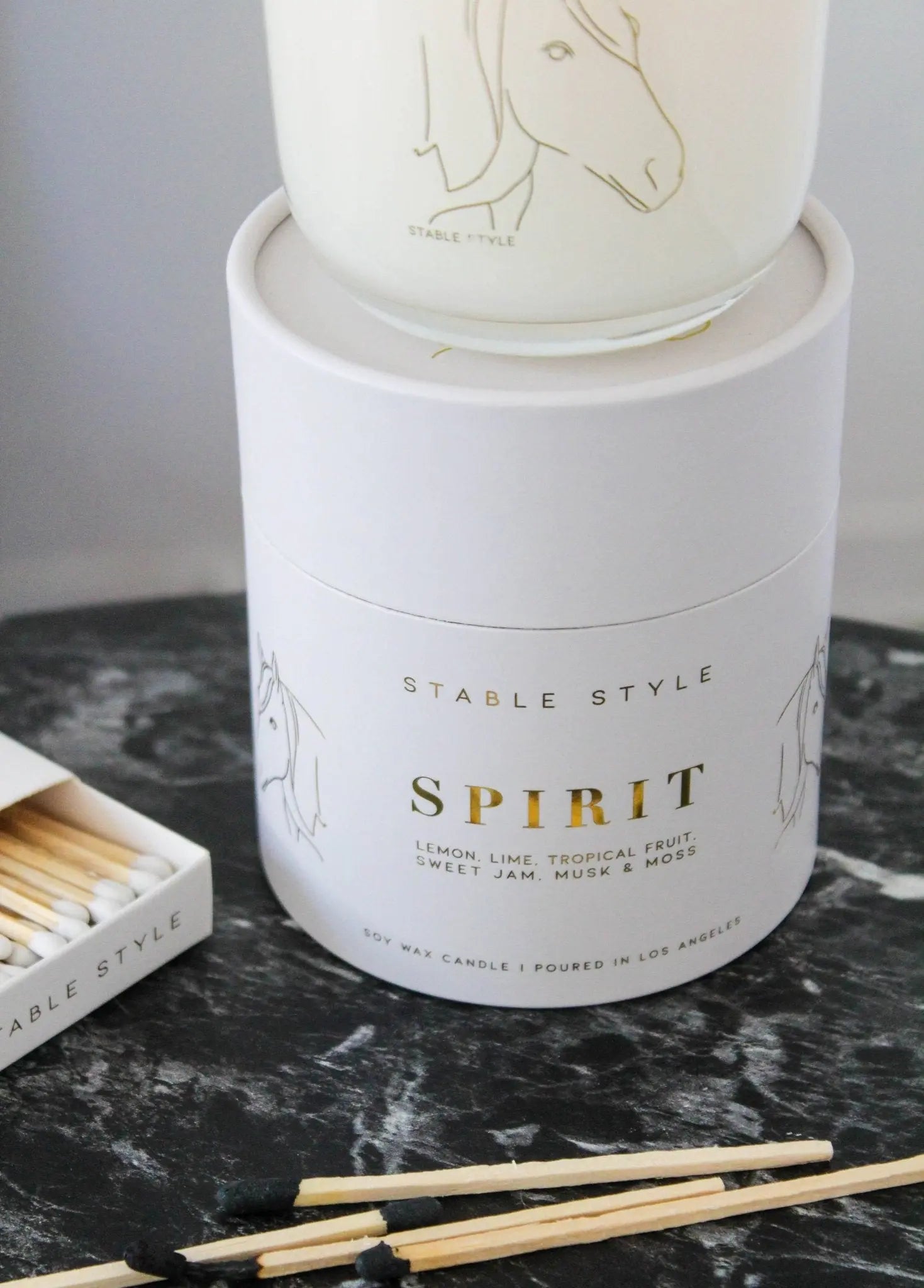 Spirit Horse Soy Wax Candle (10 oz) - Bridle Up Hope Shop