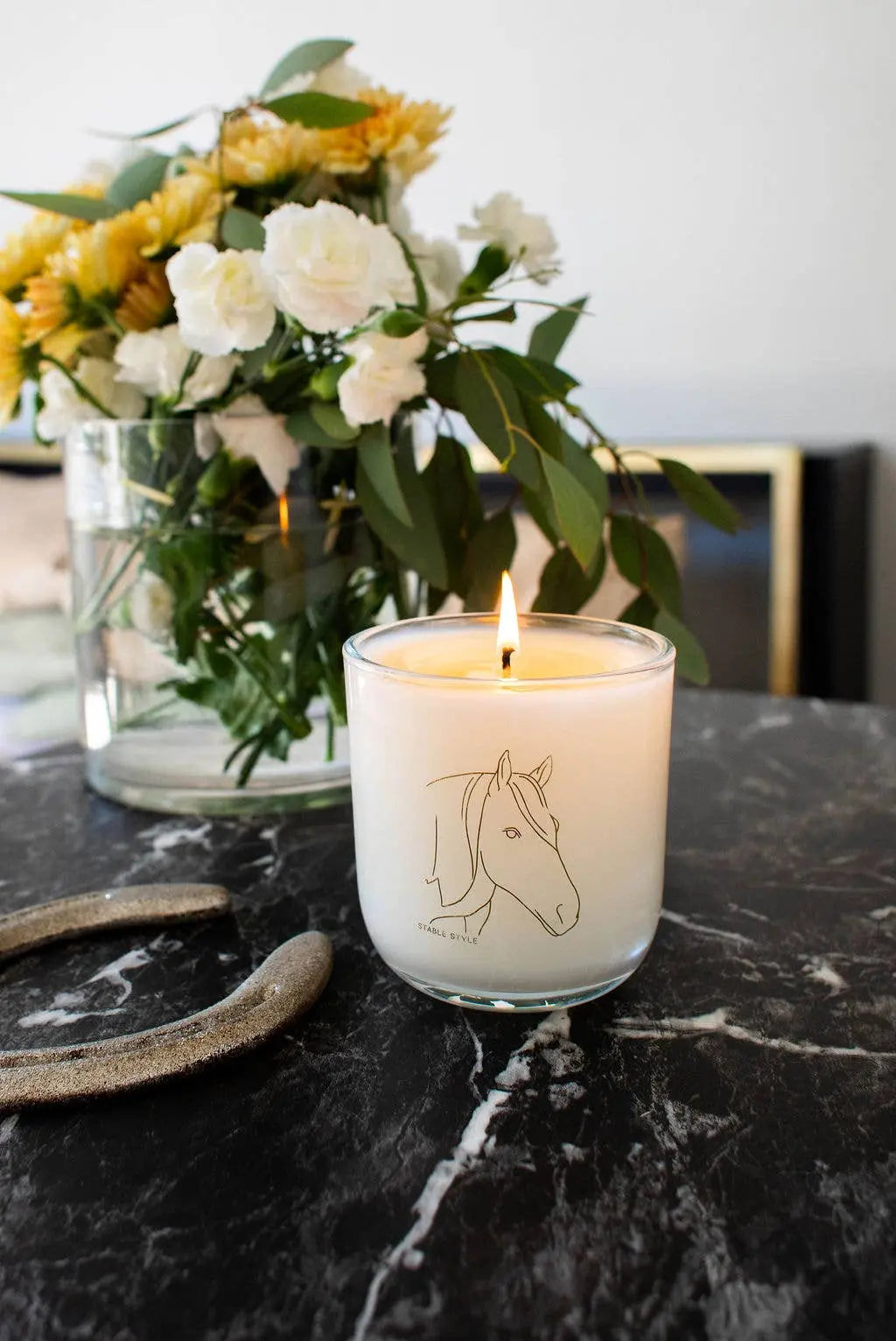 Spirit Horse Soy Wax Candle (10 oz) - Bridle Up Hope Shop