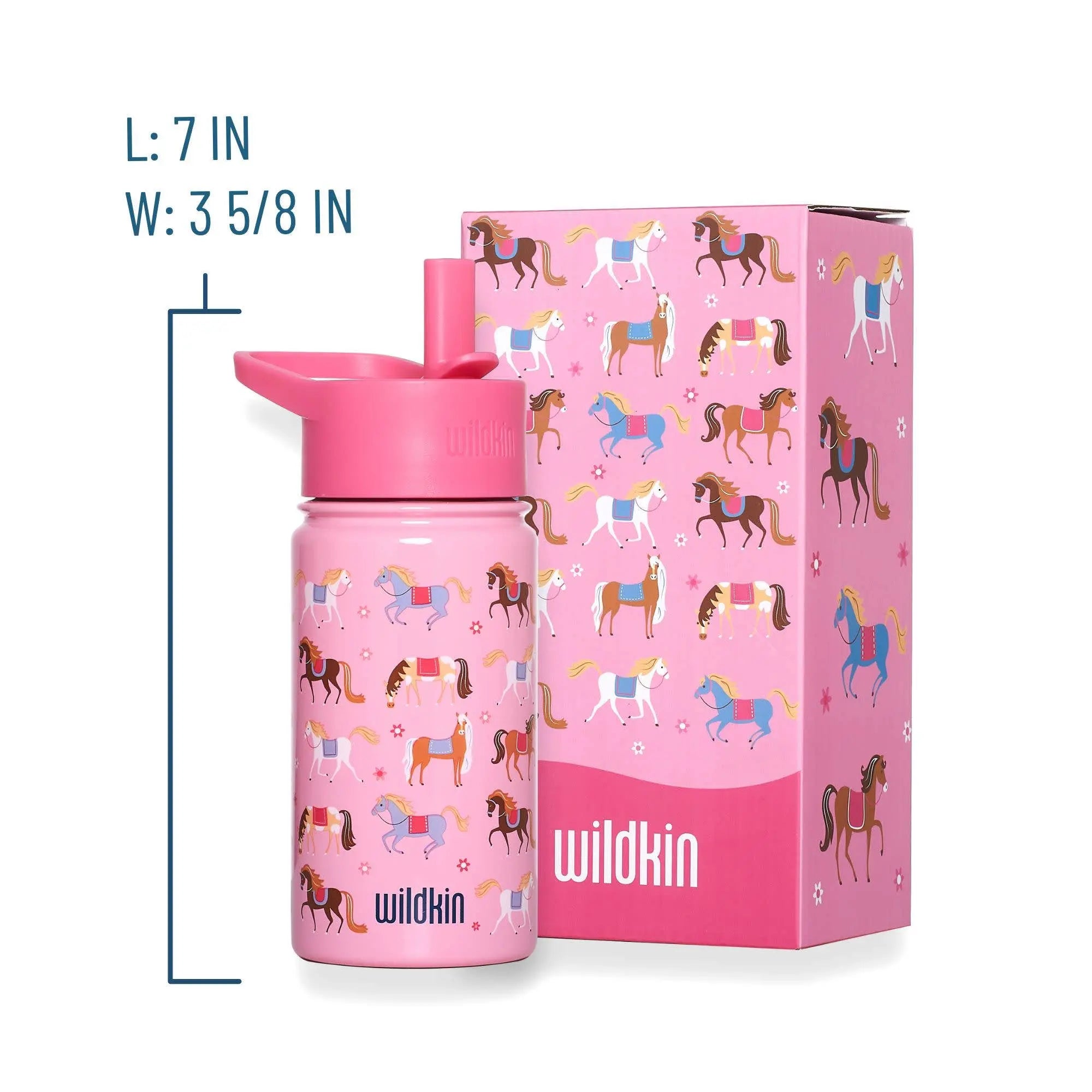 Steel Horse Water Bottle (14 oz) - Bridle Up Hope Shop