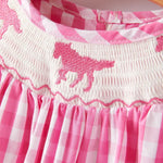 Stella Smocked Horse Dress - Bridle Up Hope Shop