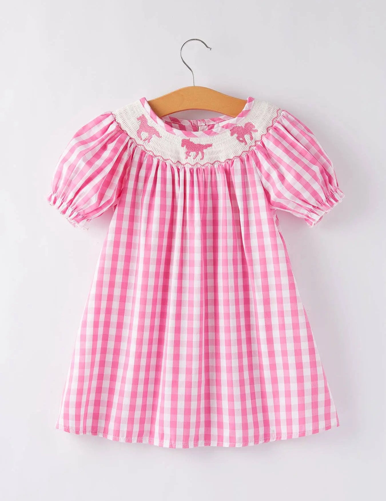 Stella Smocked Horse Dress - Bridle Up Hope Shop