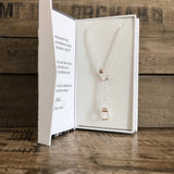 Stirrup Lariat Necklace with Copper Tones - Bridle Up Hope Shop
