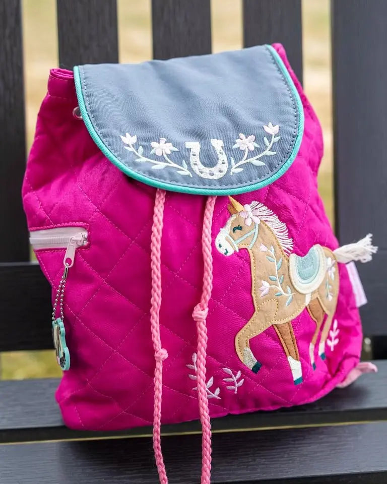 Suzie Pony Quilted Backpack - Bridle Up Hope Shop