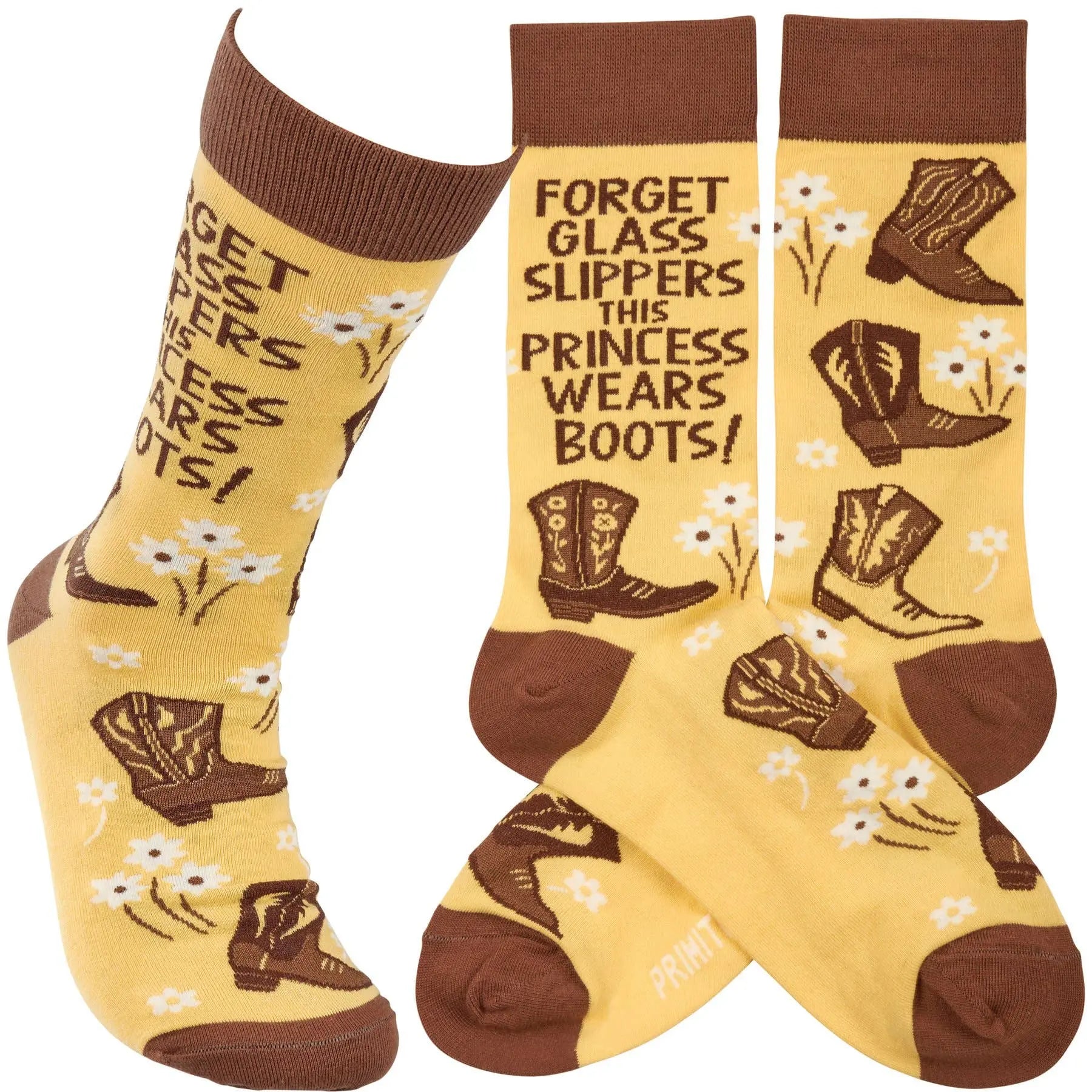 This Princess Wears Boots Socks - Bridle Up Hope Shop