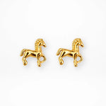 Tiny Horse Earrings - Bridle Up Hope Shop