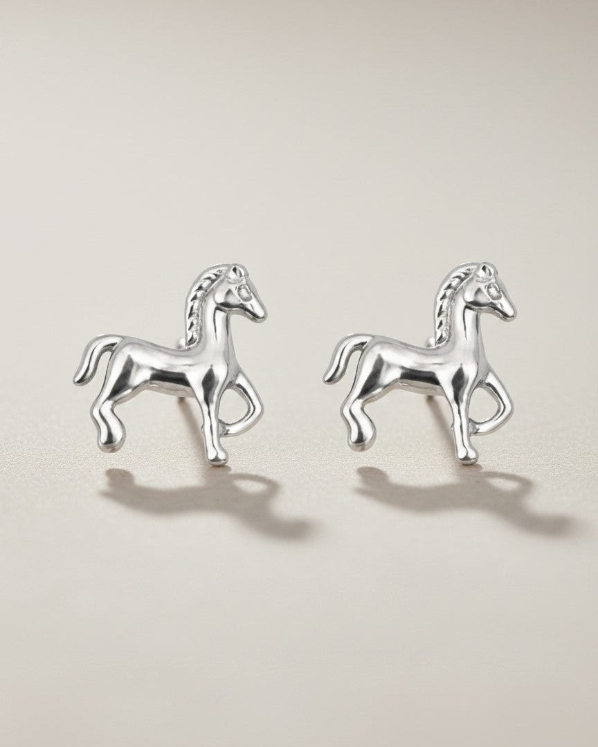 Tiny Horse Earrings