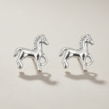 Tiny Horse Earrings