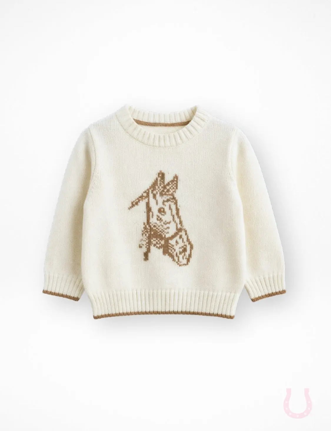 Tiny Trotter Horse Toddler Sweater - Bridle Up Hope Shop