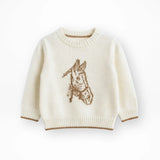 Tiny Trotter Horse Toddler Sweater - Bridle Up Hope Shop