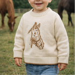 Tiny Trotter Knit Horse Sweater