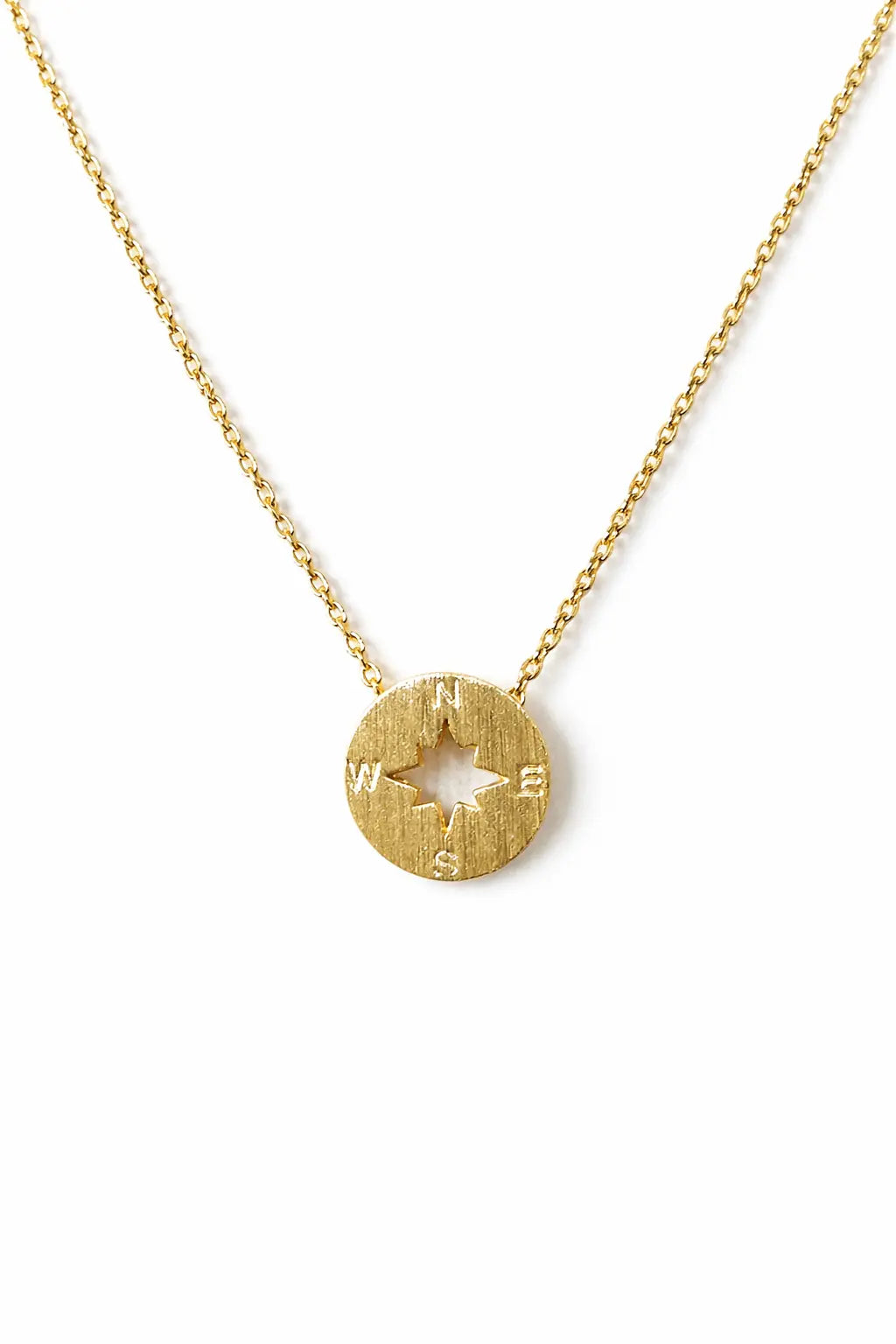 True North Compass Necklace (Petite) - Bridle Up Hope Shop