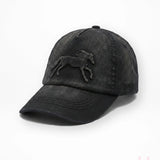 Vintage Black Horse Hat - Bridle Up Hope Shop
