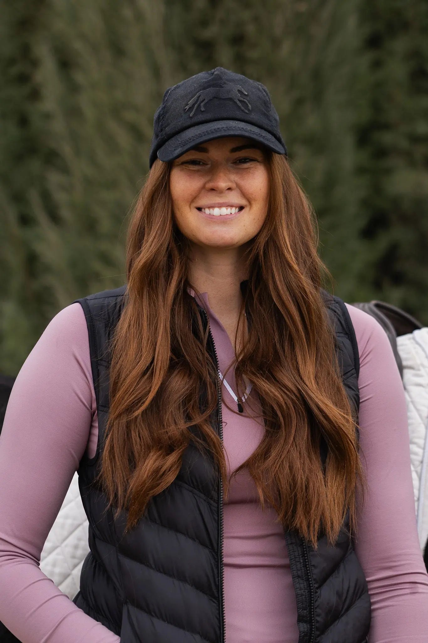 Vintage Black Horse Hat - Bridle Up Hope Shop