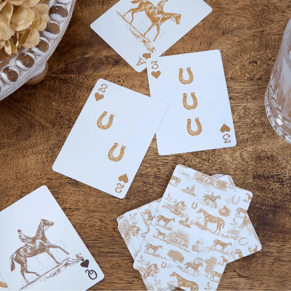 Vintage Equestrian Playing Cards - Bridle Up Hope Shop