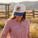 Cowboy Denim Hat (Dark Denim)