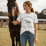 Wild & Free Horse Tee (White)