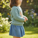 Gwenny Horse Sweater (Seafoam)