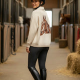 Equine Embrace Jacquard Sweater