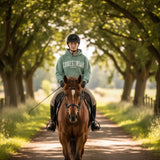 Equestrian Athletics Hoodie (Sea Foam)