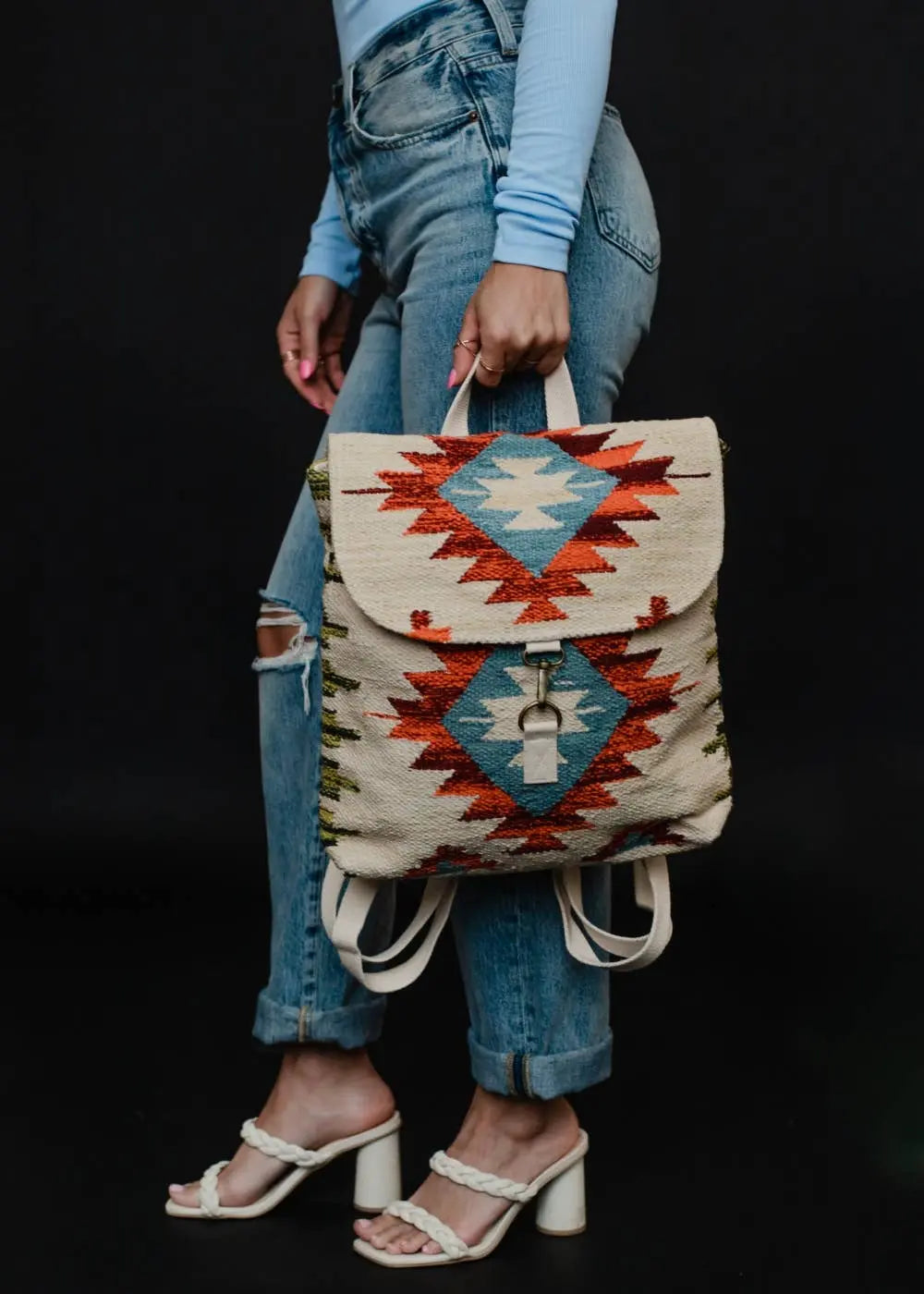 Western Aztec Backpack - Bridle Up Hope Shop