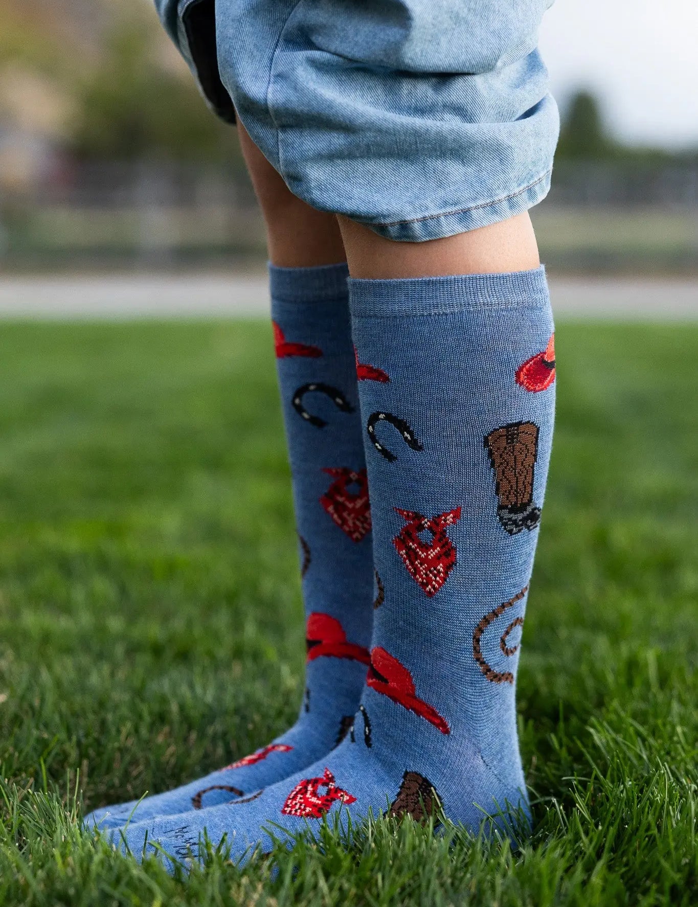 Western Bamboo Socks - Bridle Up Hope Shop