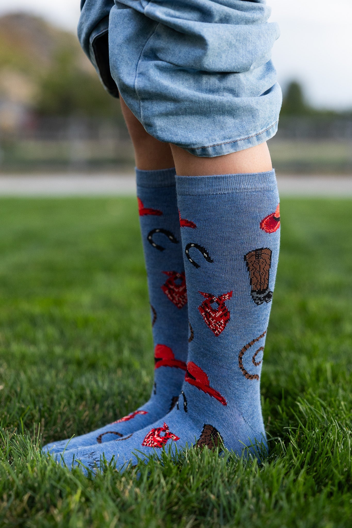 Western Bamboo Socks - Bridle Up Hope Shop