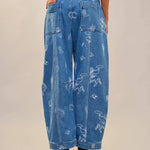 Western Barrel Leg Denim Jean - Bridle Up Hope Shop