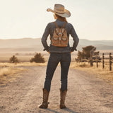 Western Belt Buckle Backpack - Bridle Up Hope Shop