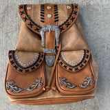 Western Belt Buckle Backpack - Bridle Up Hope Shop