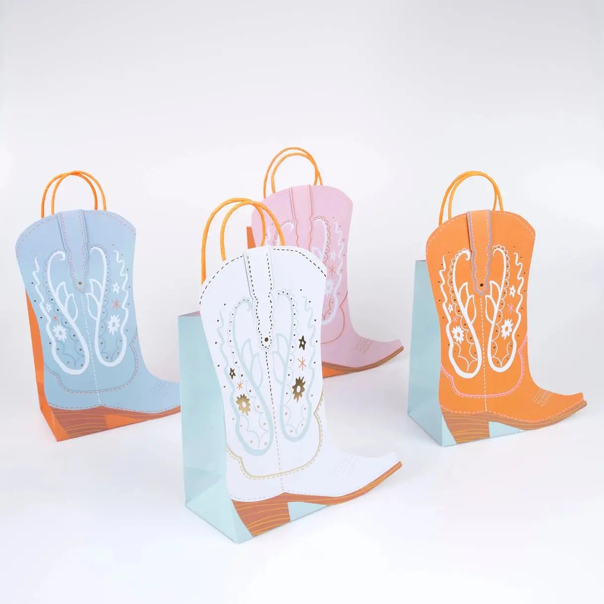 Western Boot Party Bags (8 pack) - Bridle Up Hope Shop
