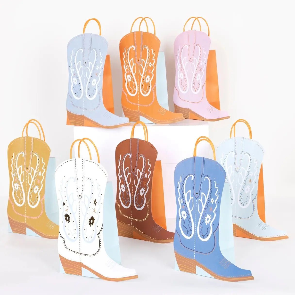 Western Boot Party Bags (8 pack) - Bridle Up Hope Shop